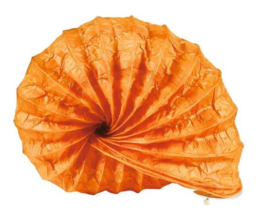 Lampka biurkowa papierowa nocna pomarańczowa 40W Ślimak Candellux 41-88386